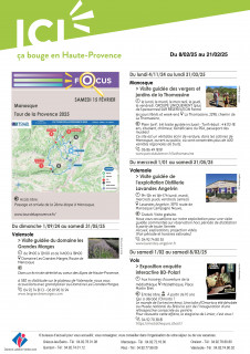 Agenda de la semaine Haute-Provence du 8 au 21 février