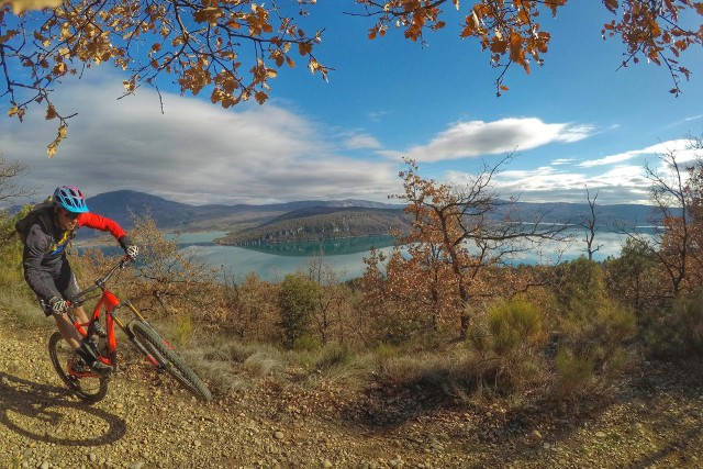 Mountainbike Gebiet  Provence Verdon