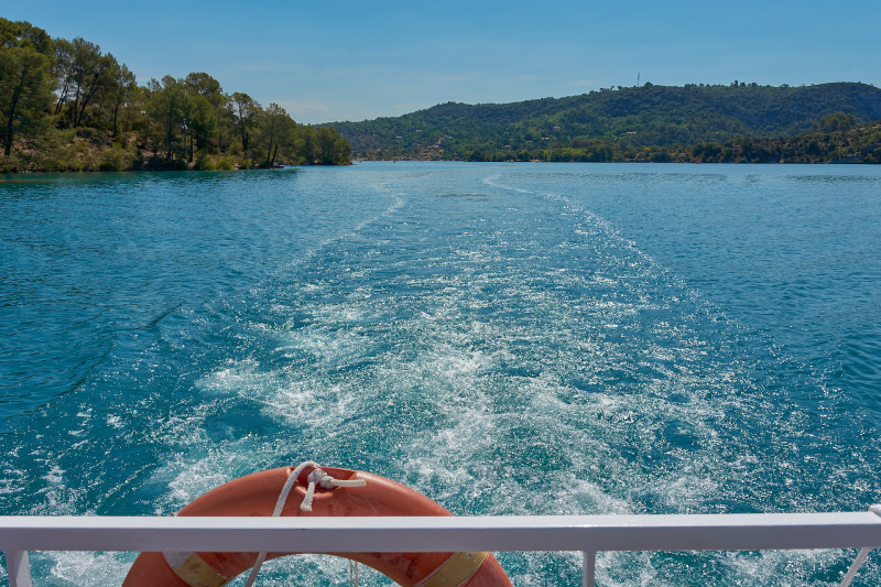 bateau verdon croisières esparron de verdon