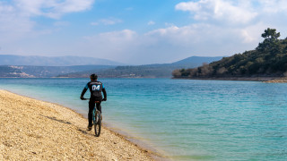 VTT lac de Sainte-Croix