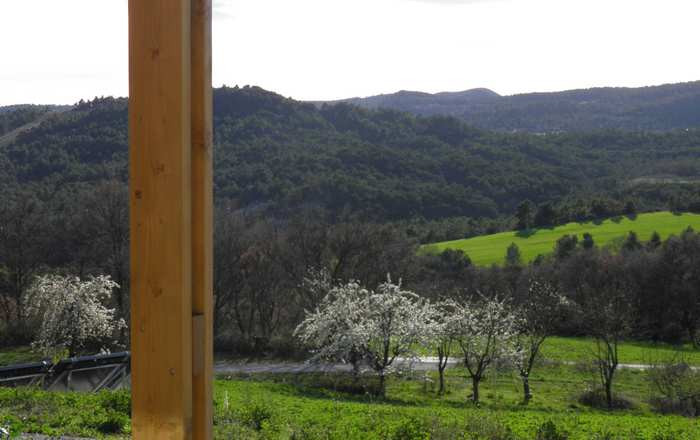 Vue depuis la terrasse