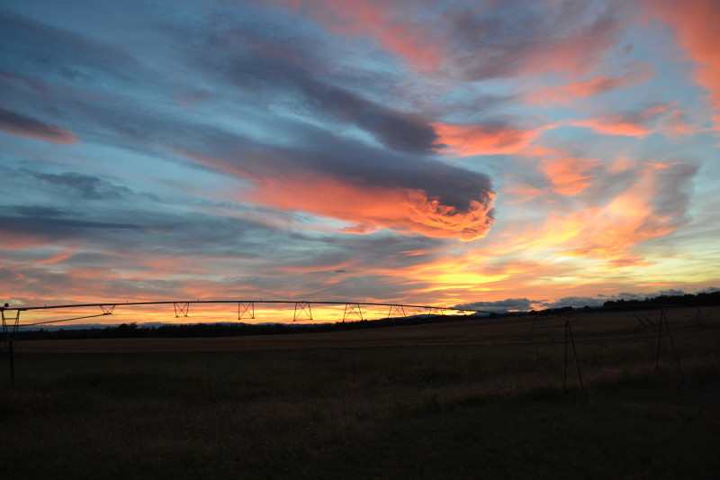 coucher de soleil