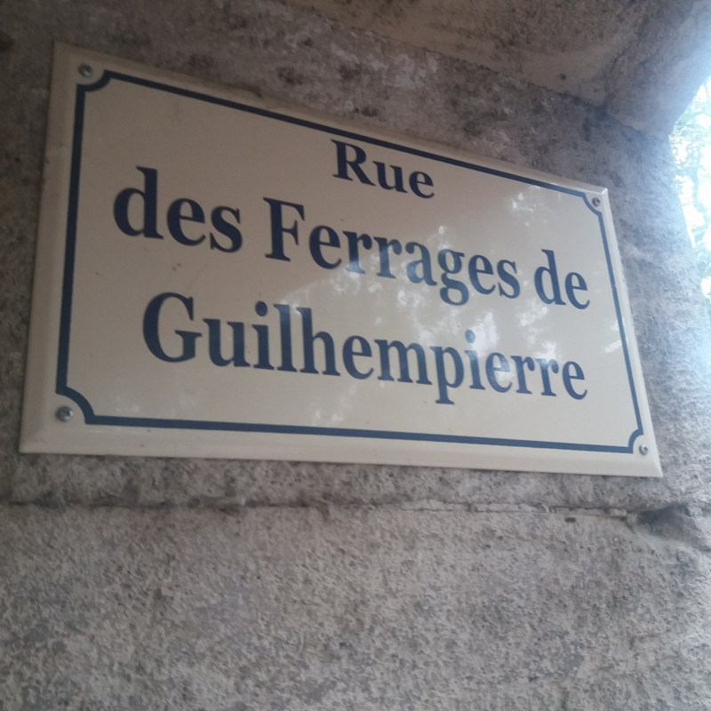 Plaque de rue