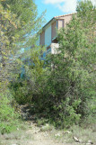 Vue de la garrigue sur la résidence