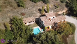 Villa vue du drone