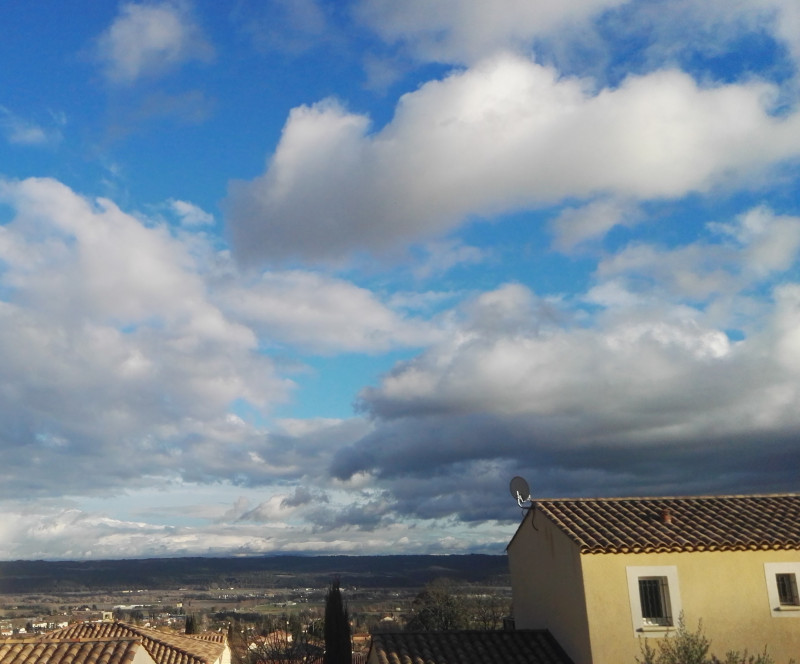 Vue sur la vallée de la Durance