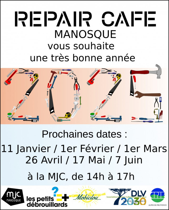 Repair Café Manosque 2025_Manosque